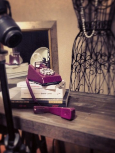 Nowoczesny Telefon W Stylu Retro
